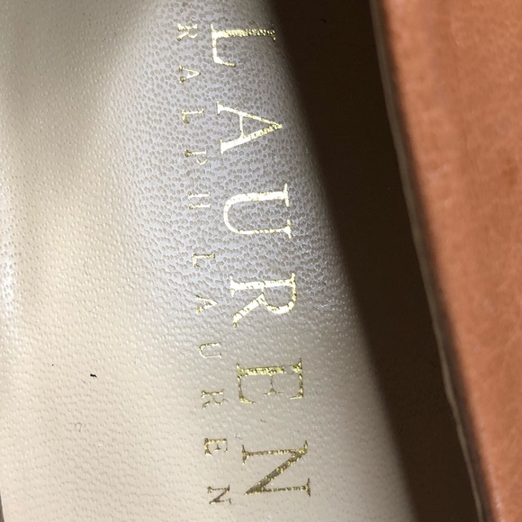 Ralph Lauren Size 7.5 Women’s Chestnut Heels - Picture 4 of 10